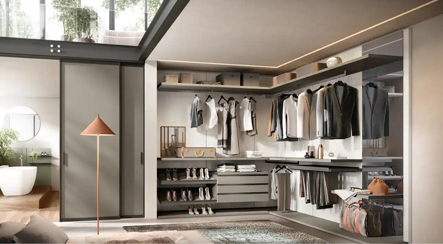 Cabine armadio — arredo in esposizione