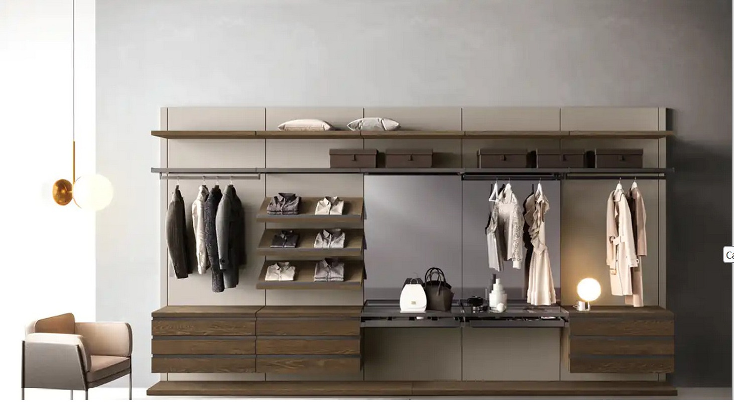 Cabine armadio — arredo in esposizione