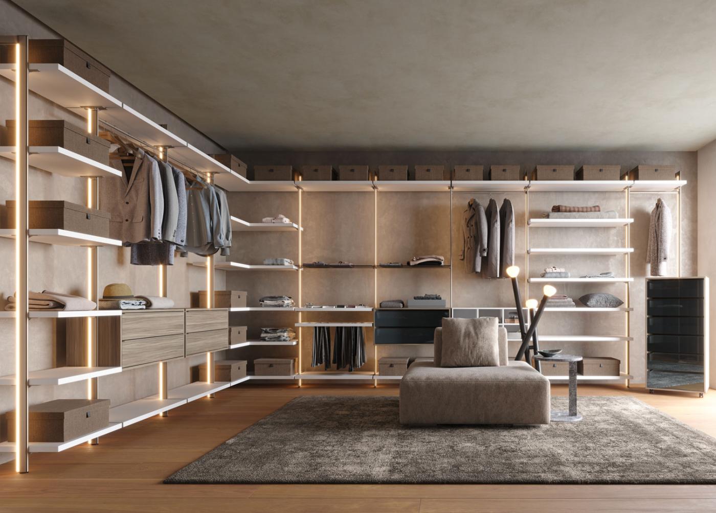 Cabine armadio — arredo in esposizione