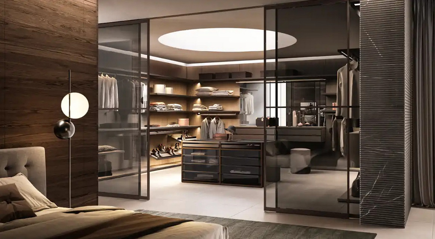 Cabine armadio — arredo in esposizione