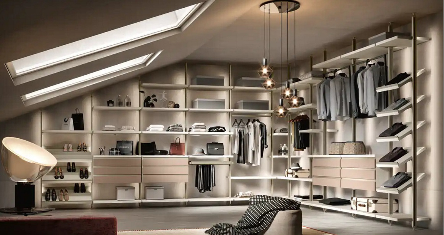 Cabine armadio — arredo in esposizione
