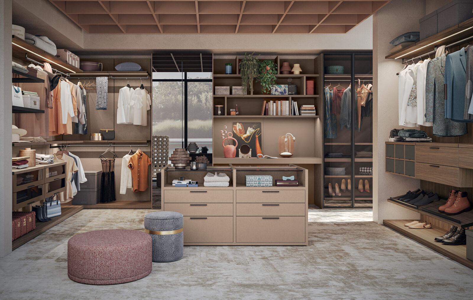 Cabine armadio — arredo in esposizione