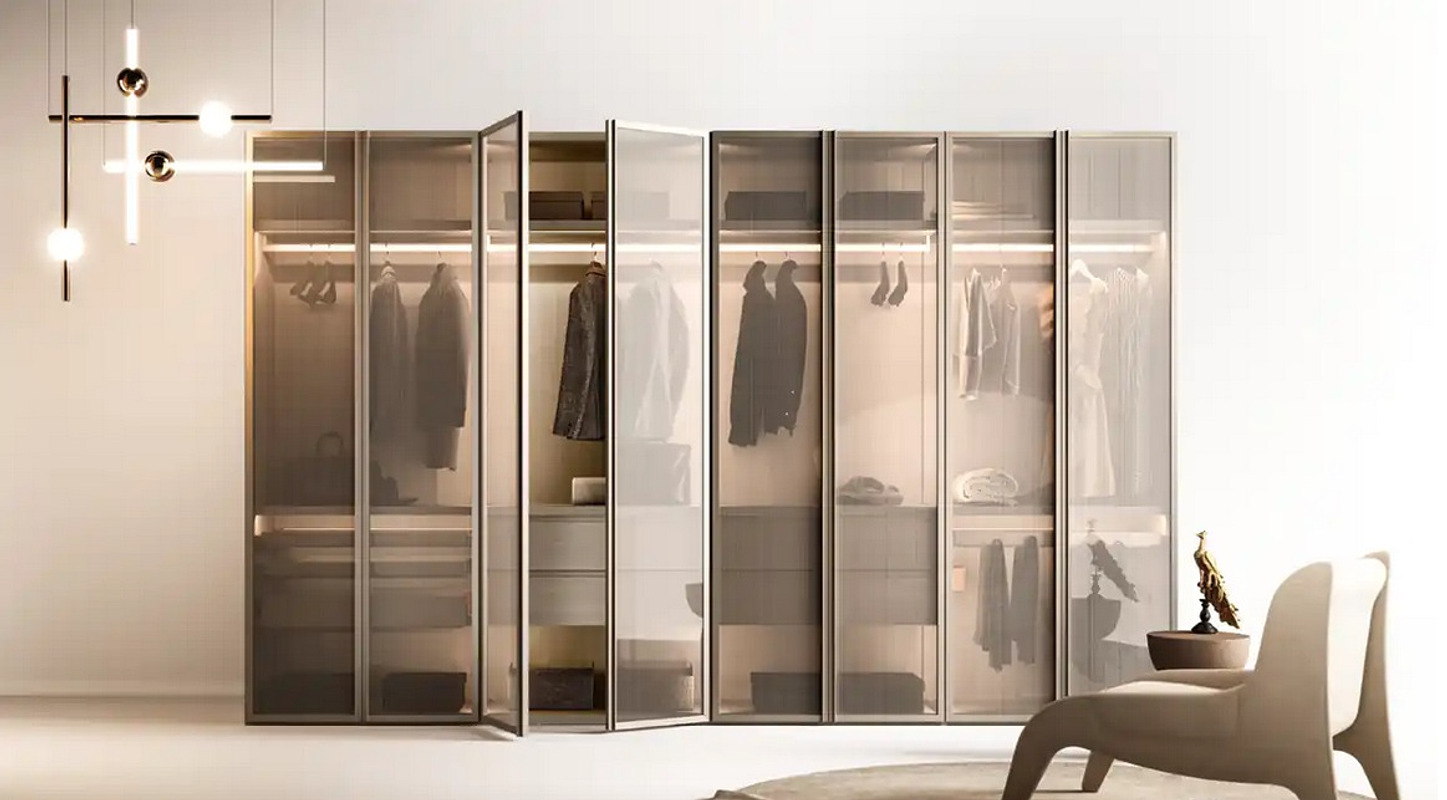 Cabine armadio — arredo in esposizione