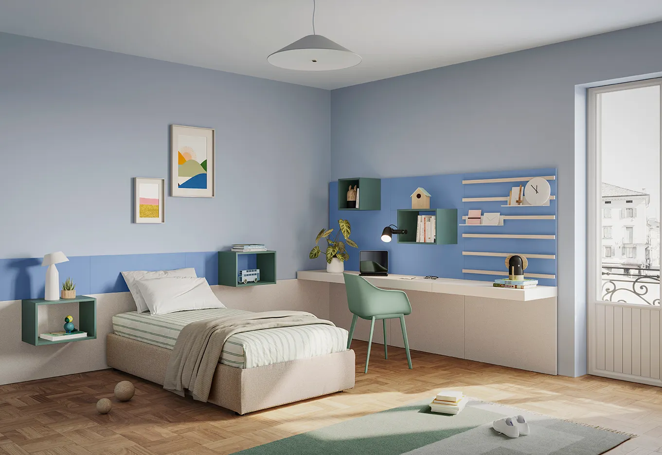 Bambini — arredo in esposizione