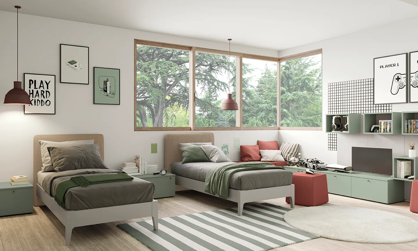 Bambini — arredo in esposizione