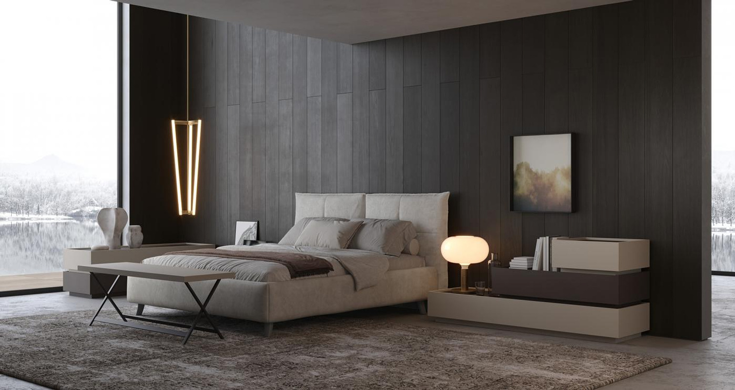 Camere da letto — arredo in esposizione