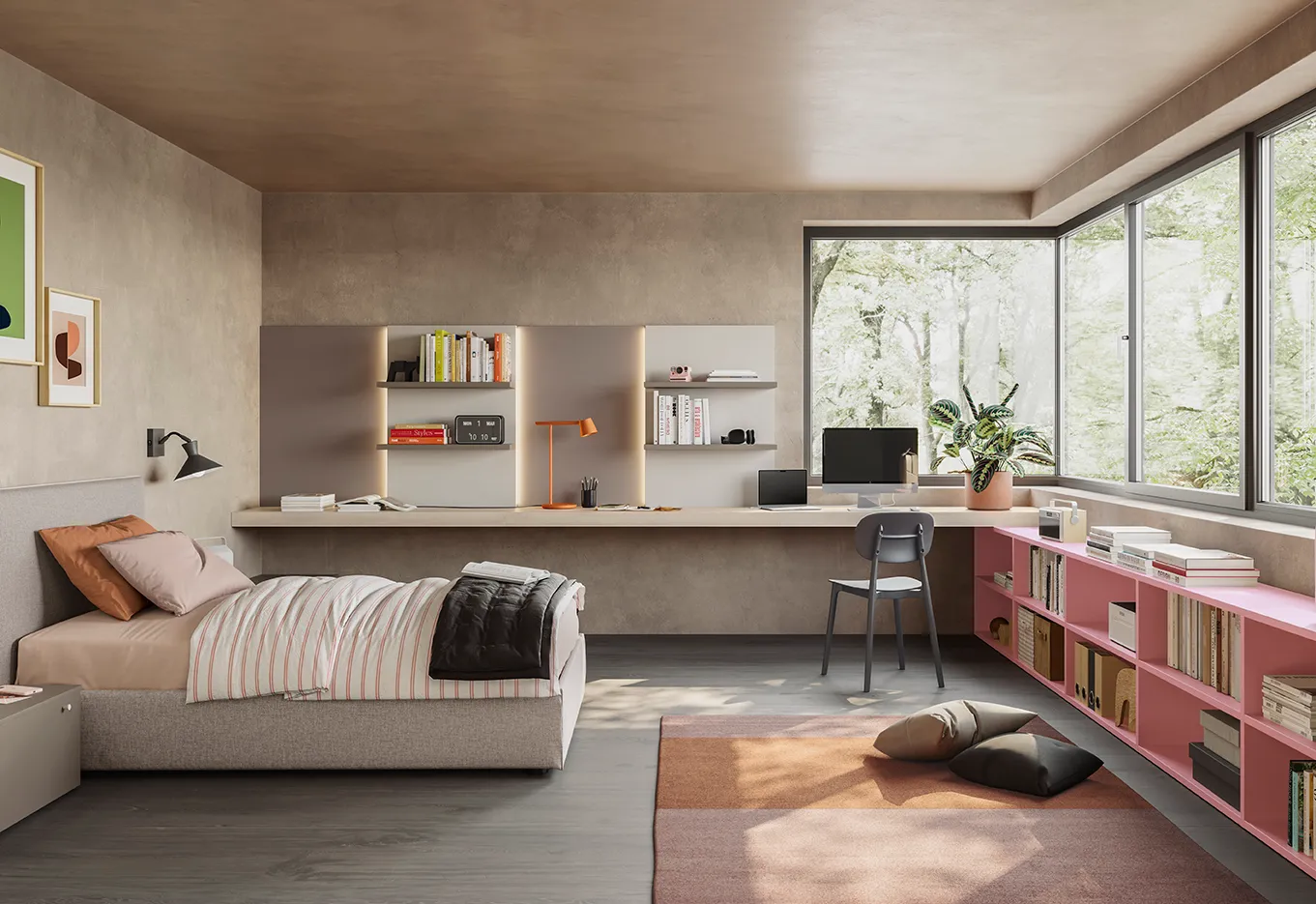 Ragazzi — arredo in esposizione
