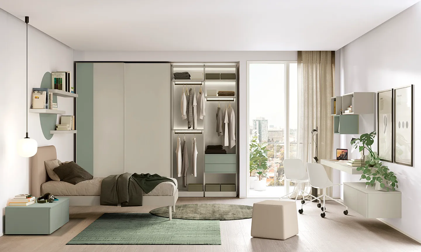 Ragazzi — arredo in esposizione
