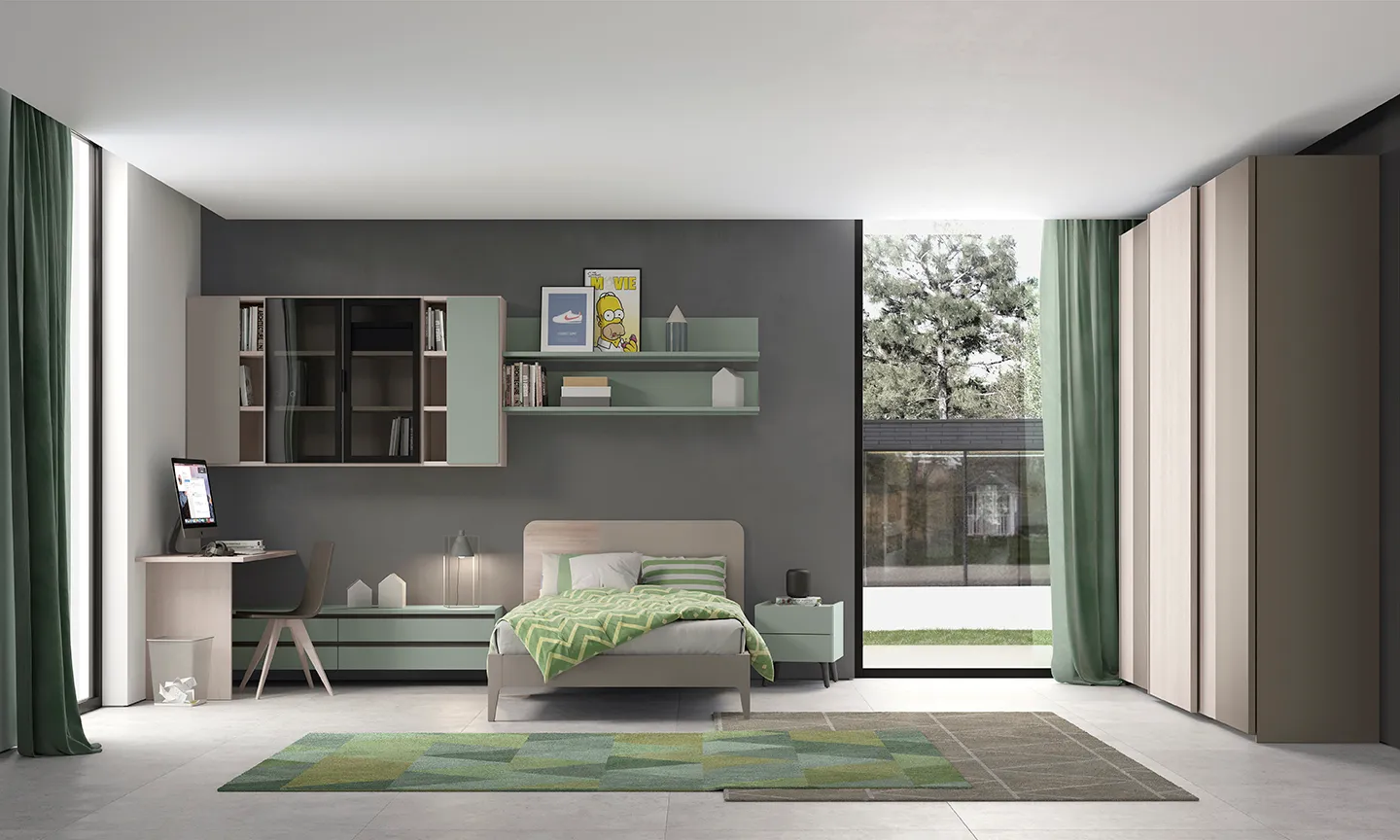 Ragazzi — arredo in esposizione
