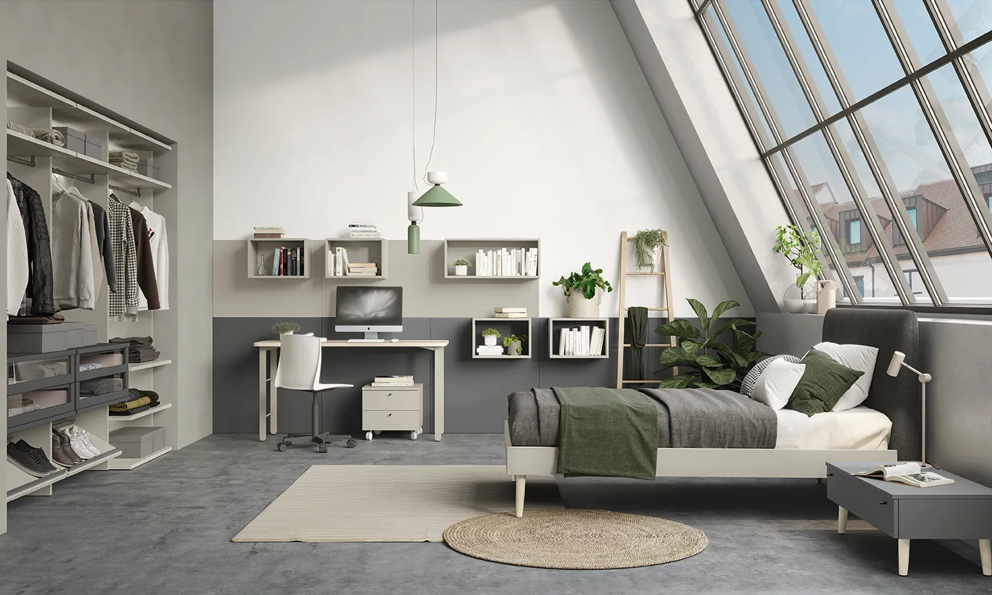 Ragazzi — arredo in esposizione