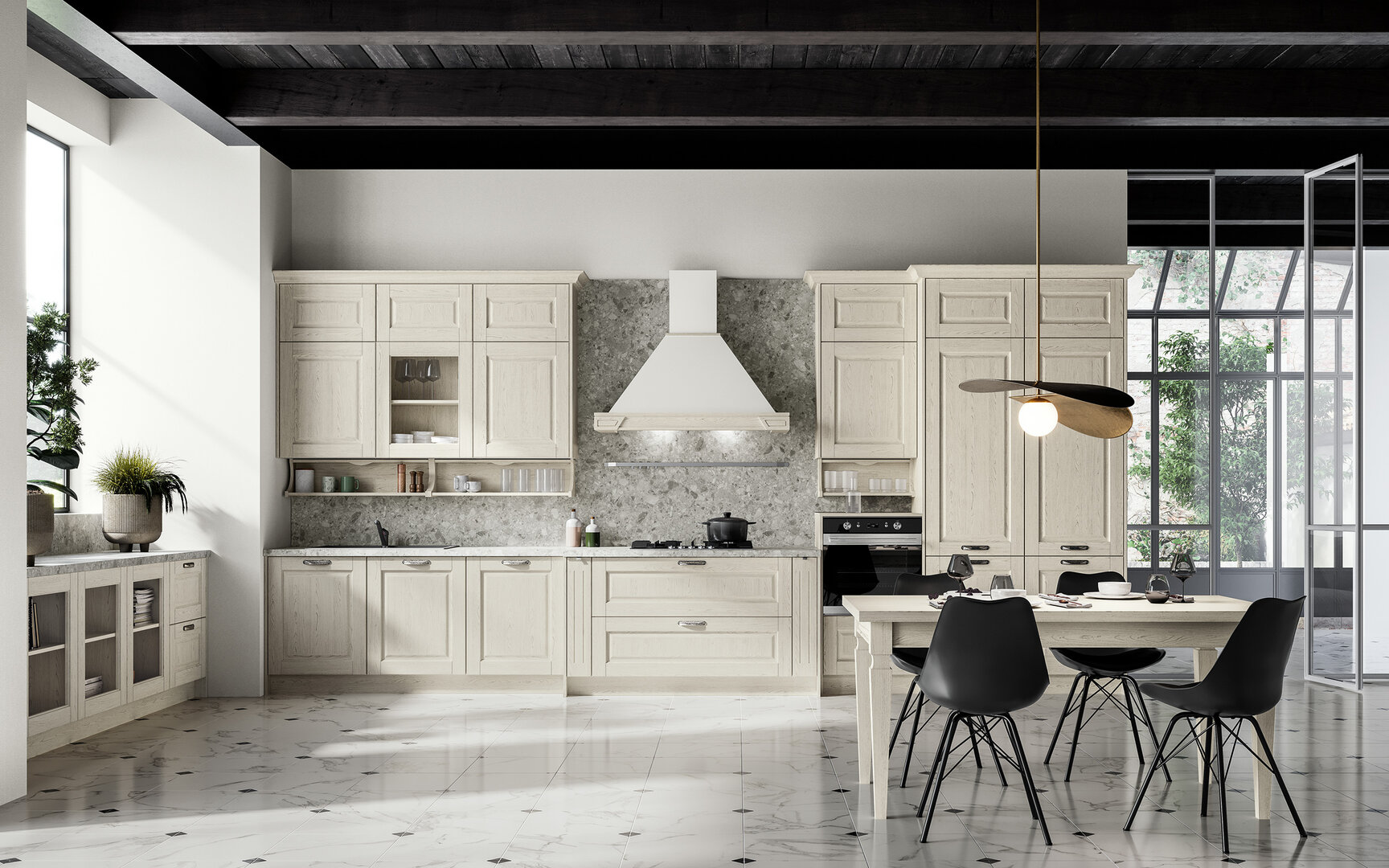 Cucine classiche — arredo in esposizione