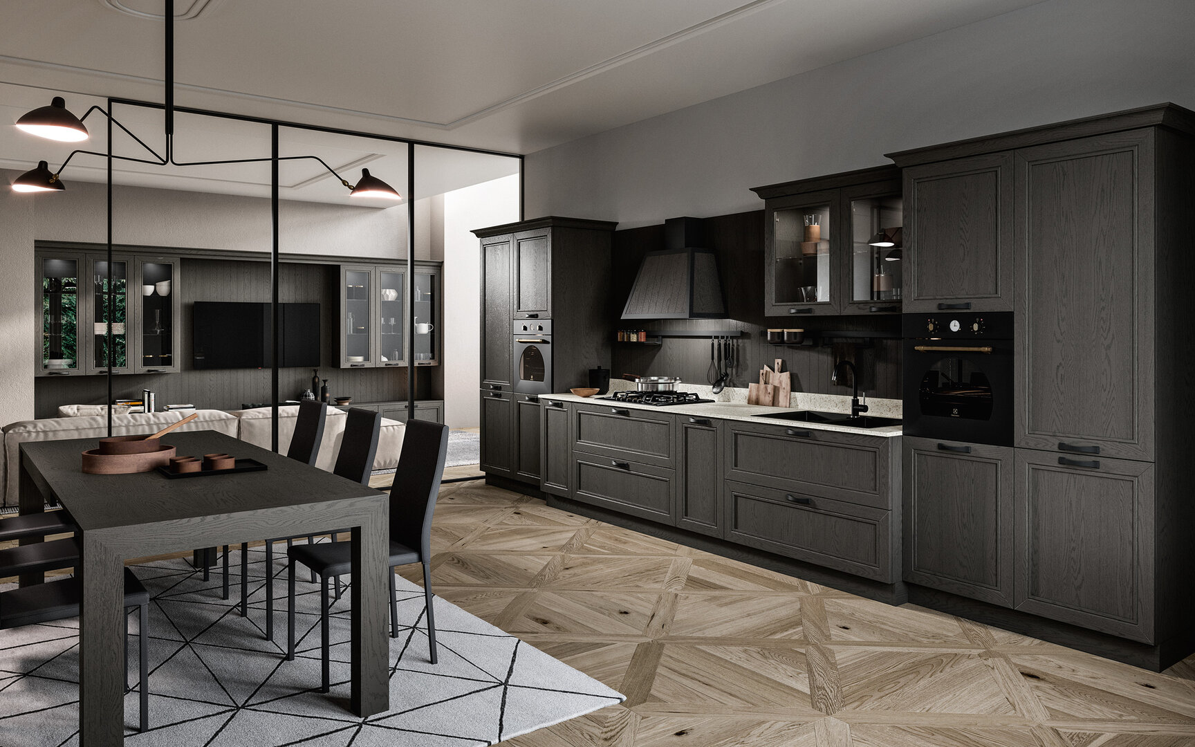 Cucine classiche — arredo in esposizione