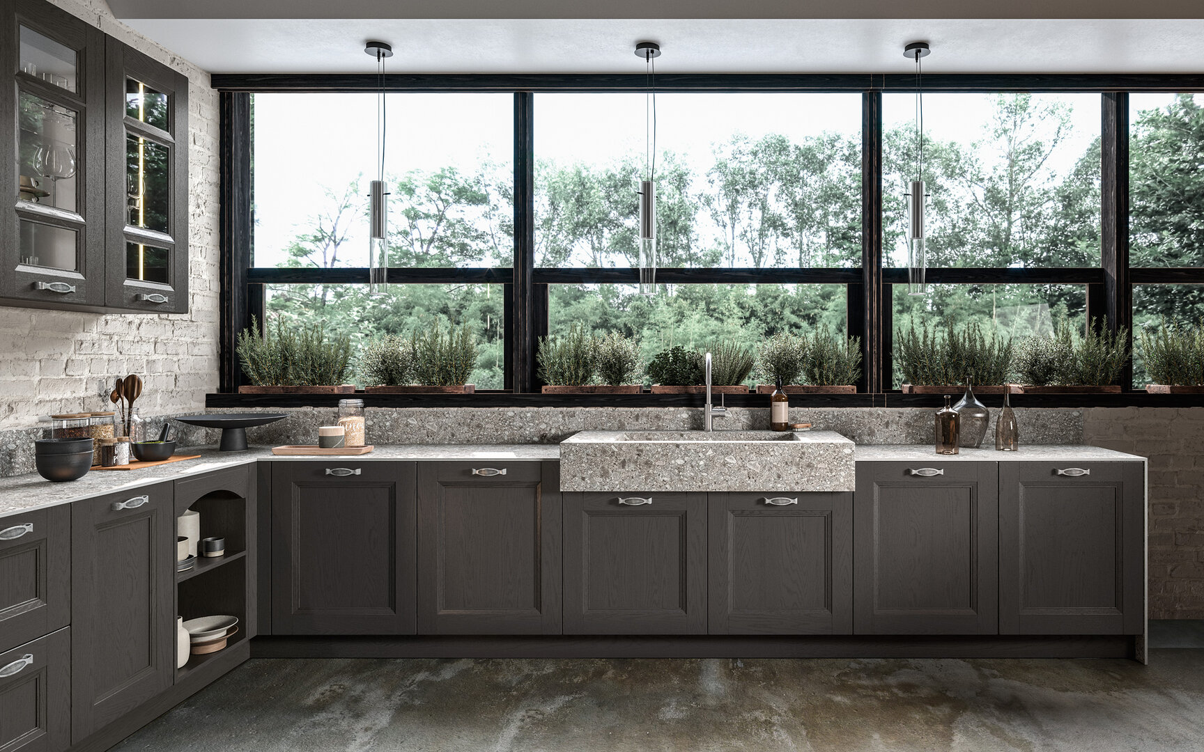 Cucine classiche — arredo in esposizione