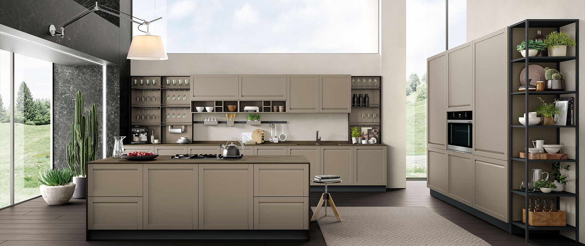 Cucine moderne — arredo in esposizione
