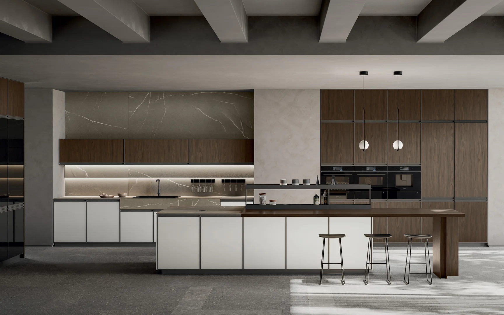 Cucine moderne — arredo in esposizione