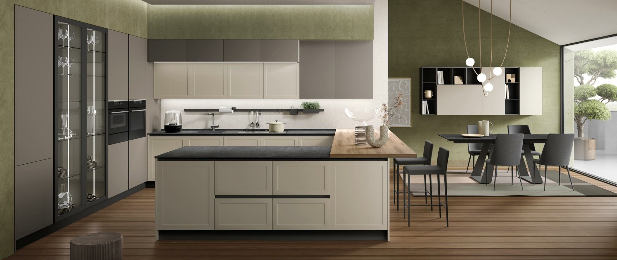 Cucine moderne — arredo in esposizione