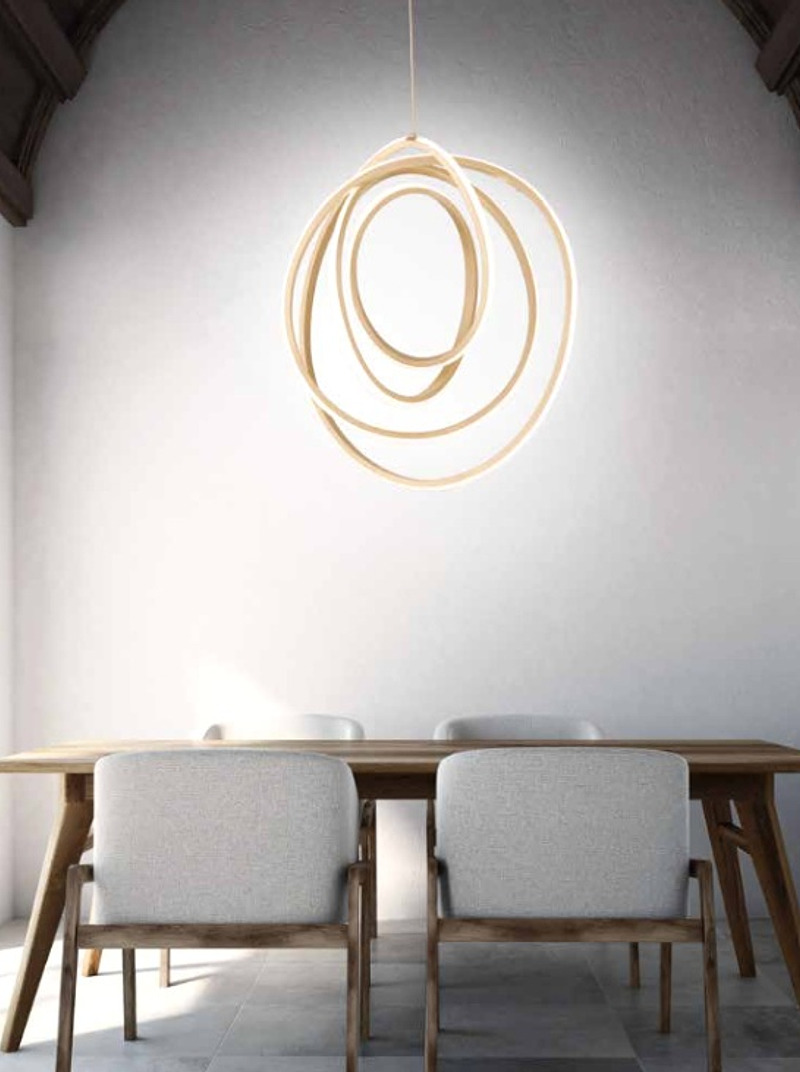 Illuminazione — arredo in esposizione
