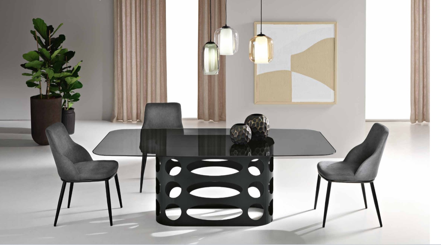 Tavoli — arredo in esposizione